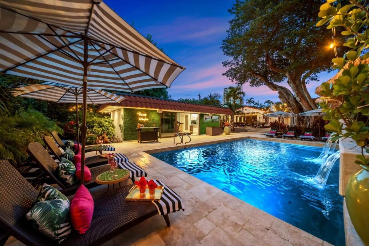 Beach Estate Las Olas Beach Best Location Fort Lauderdale Luaran gambar